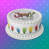 Christmas Cake Topper 09 -  Joy to the ....