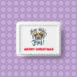 Christmas Cake Topper 18 - Happy Birthday Jesus