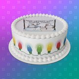Christmas Cake Topper 20 -  Funny Diet Theme