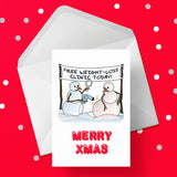 Christmas Card 20 - Funny Slimming World / Diet theme
