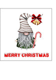 Christmas Cake Topper 24 - Christmas Gnome and Candy Cane