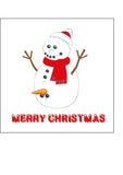Christmas Cake Topper 30 - Funny, Rude, Snowman & Carrot