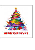 Christmas Cake Topper 33 - Whimsical Quirky Christmas Tree