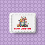Christmas Cake Topper 36 - Christmas Candy Sweets