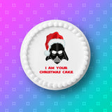 Christmas Cake Topper 22 - Funny Darth Vader for Star Wars fan