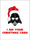 Christmas Cake Topper 22 - Funny Darth Vader for Star Wars fan