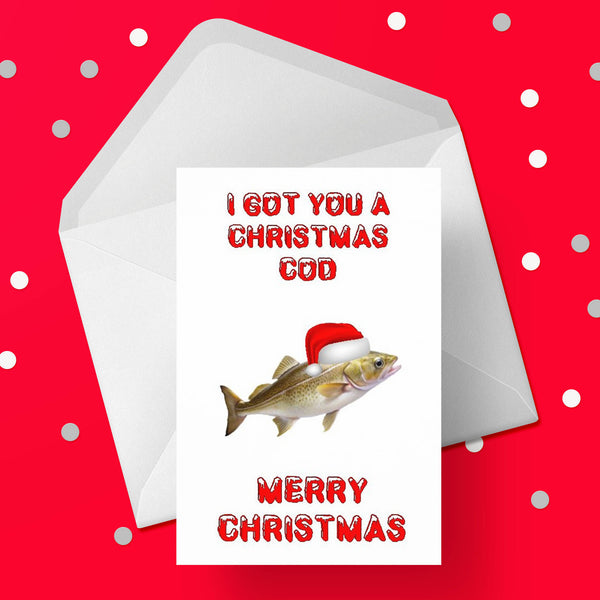 Christmas Card 56 - Funny Christmas Cod