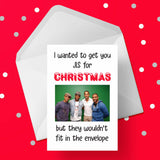 Funny Christmas Card with JLS