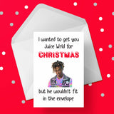 Funny Christmas Card with Juice Wrld