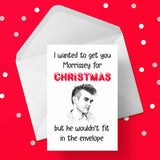 Funny Christmas Card with Morrissey