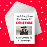 Funny Christmas Card with Ozzy Osbourne