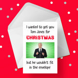 Funny Christmas Card with Tom Jones