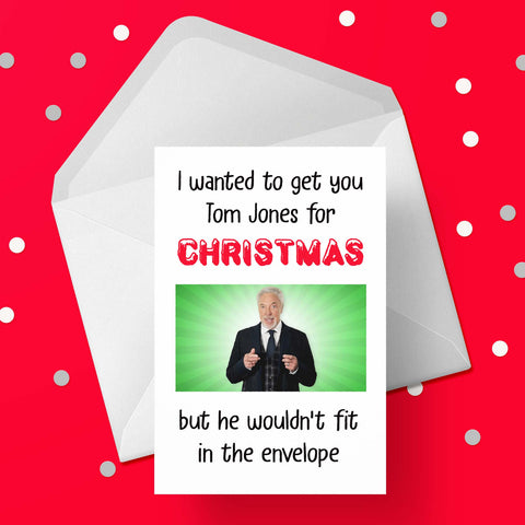 Funny Christmas Card with Tom Jones