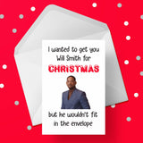 Funny Christmas Card with Will Smith