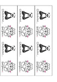 Yoga / Pilates 04 Edible Icing Cake Topper or Ribbon
