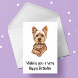 Yorkshire Terrier 01 Edible Icing Cake Topper