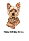 Yorkshire Terrier 01 Edible Icing Cake Topper