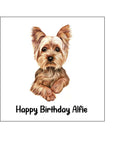 Yorkshire Terrier 01 Edible Icing Cake Topper
