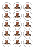 Yorkshire Terrier 02 Edible Icing Cake Topper or Ribbon