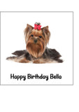 Yorkshire Terrier 02 Edible Icing Cake Topper or Ribbon