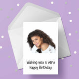 Zendaya Birthday Card