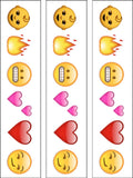 Emoji 05 Edible Icing Cake Topper or Ribbon