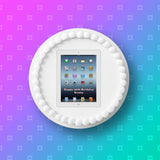 iPad Edible Icing Cake Topper - White Frame