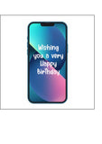 iPhone 13 Edible Icing Cake Topper or Ribbon