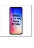 iPhone 11 Edible Icing Cake Topper or Ribbon