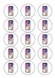 iPhone X Edible Icing Cake Topper