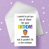 Funny Koenigsegg Birthday Card