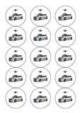 Mini Car 01 Edible Icing Cake Topper or Ribbon