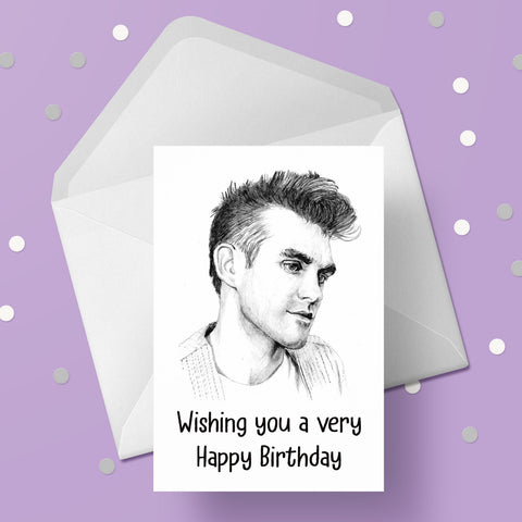 Morrissey 01 Birthday Card