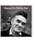 Morrissey 02 Edible Icing Cake Topper or Ribbon