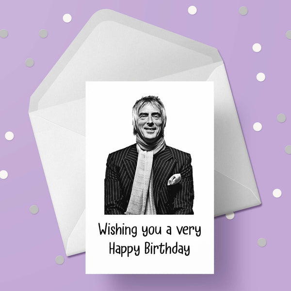 Paul Weller 03 Birthday Card