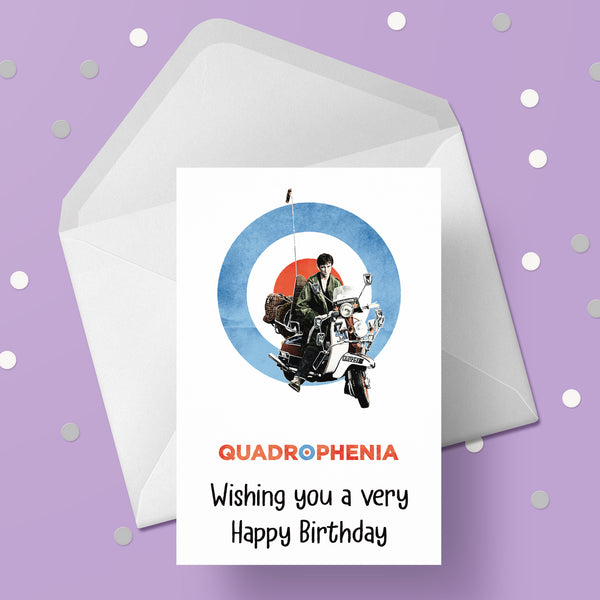 Quadrophenia Birthday Card