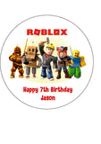 Roblox Edible Icing Cake Topper 01