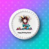 Sewing Edible Icing Cake Topper or Ribbon 03