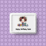 Sewing Edible Icing Cake Topper or Ribbon 05