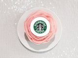 Starbucks Coffee Logo Edible Icing Cake Topper