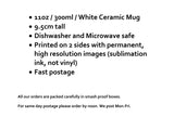 Sewing Themed Mug - Dressmaker Mug