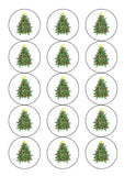 Xmas Weed, Marijuana Edible Icing Cake Topper 04