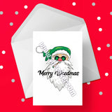 Weed Christmas Card 01 - Funny Merry Weedmas