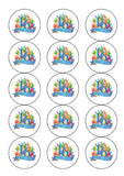16th Birthday Edible Icing Cake Topper 03 - Male