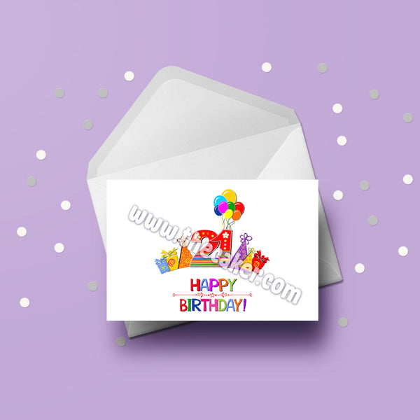 21st Birthday Card (01)