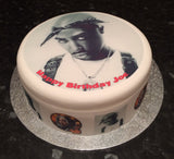Tupac Shakur Edible Icing Cake Topper