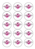50th Birthday Edible Icing Cake Topper 03