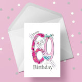 60th Birthday Card for ladies 04