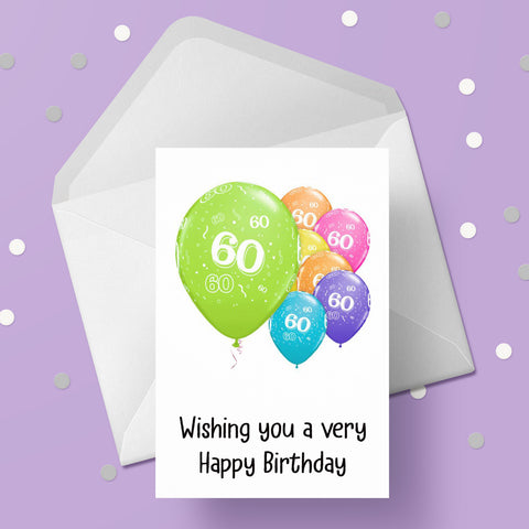 60th Birthday Card (05)