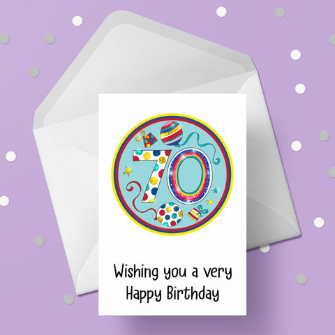 70th Birthday Card (05)